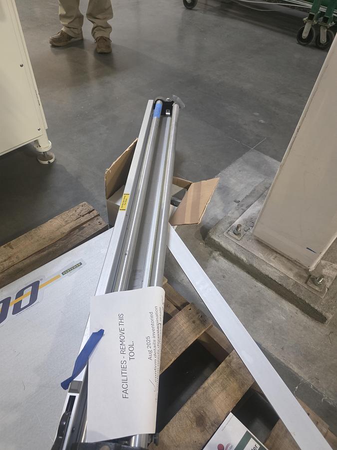 Used Fletcher 3000 Material Cutter Manual Wall Mount