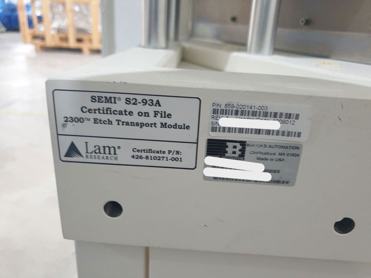 Used 2004 Lam Research 2300 Flex45 RIE Oxide 3 Chambers