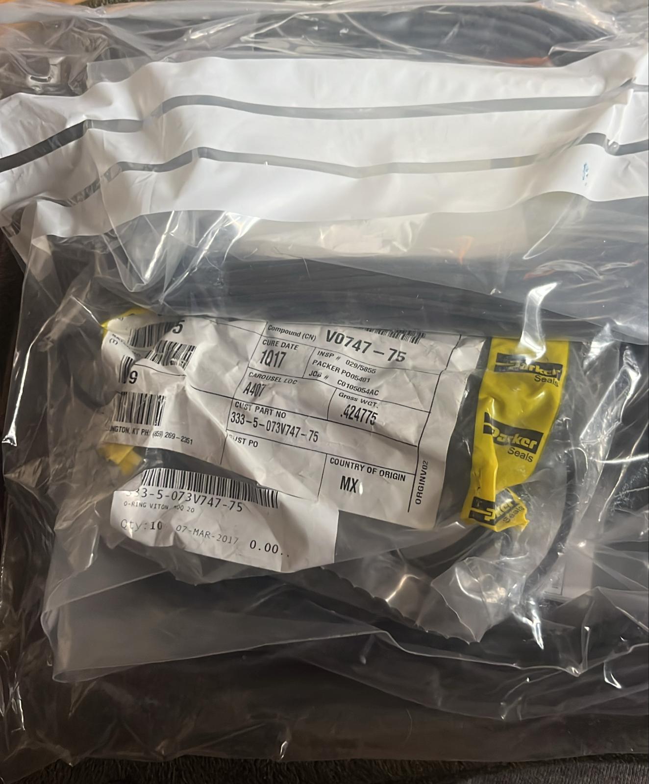 Used Applied Materials AMAT WXZ PART: O-RINGS - VARIOUS AVAILABLE