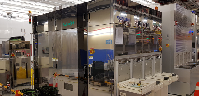 Used 2008 DNS Dainippon Screen SU3000 12 Inches 4 Chambers Wet Station