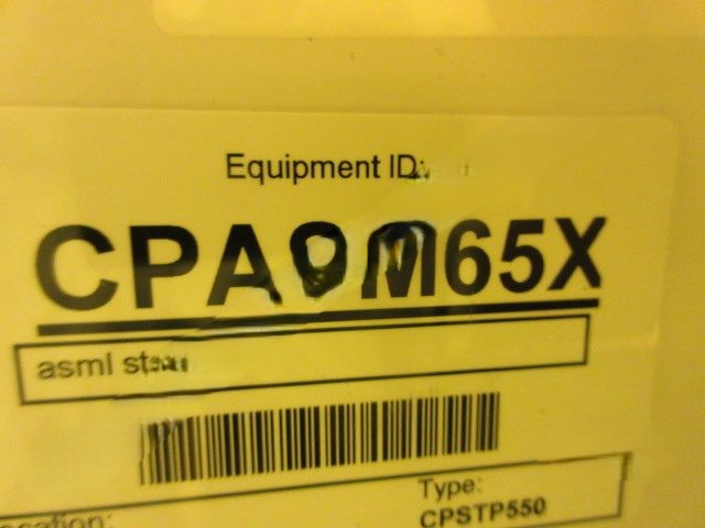 Used ASML PAS 5500/100D