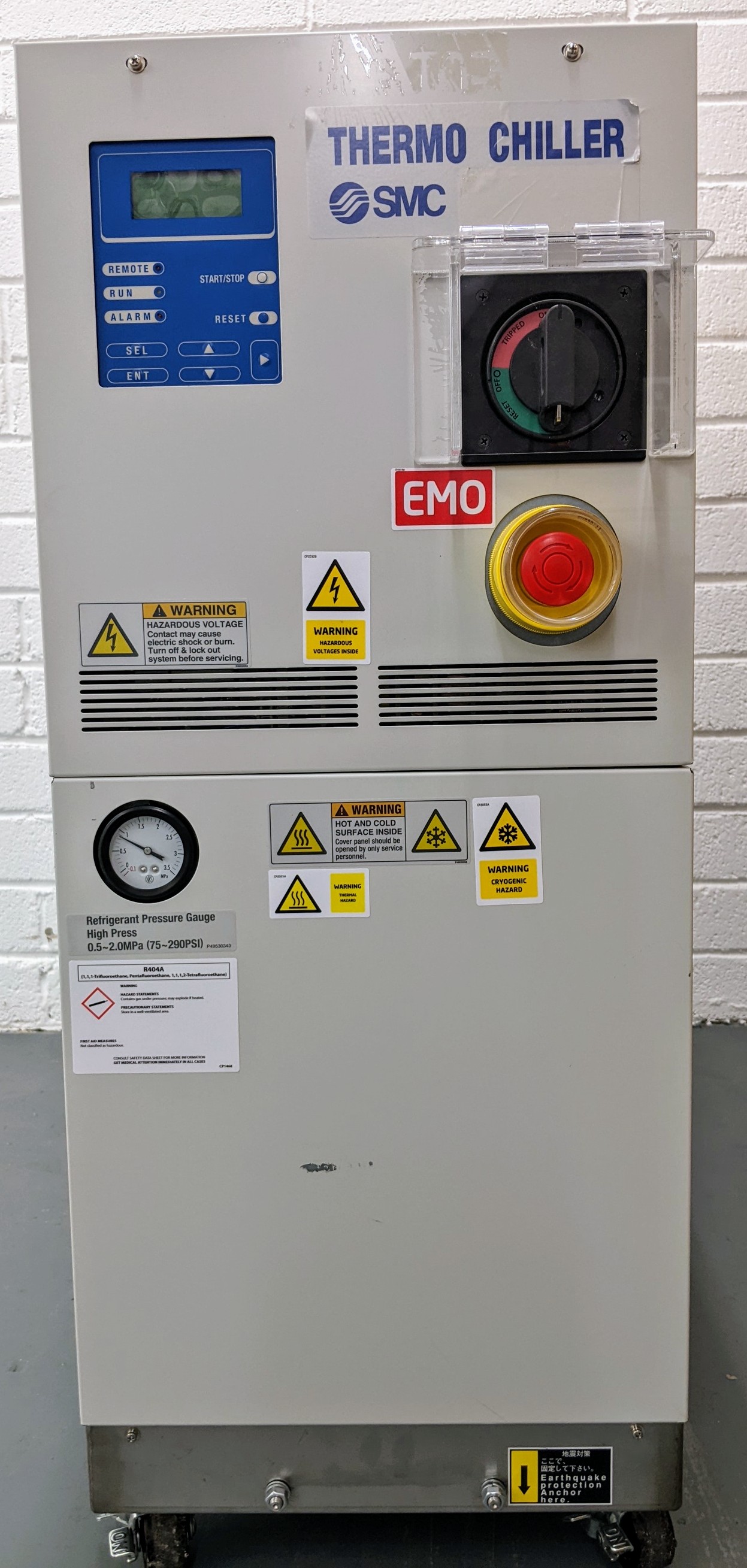 Used SMC Corporation Chiller