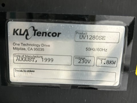 Used 1999 KLA UV1250