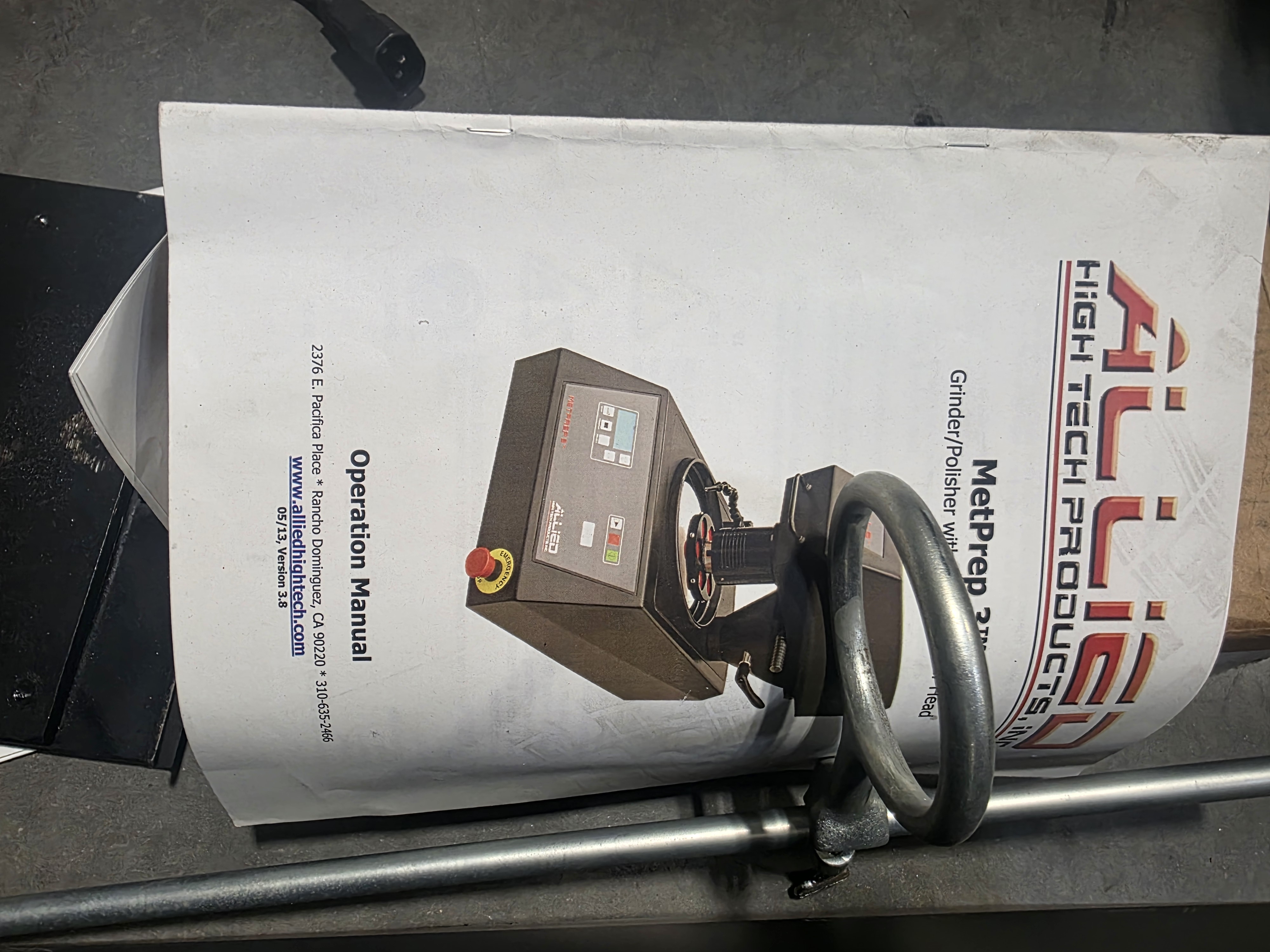 Used Allied MetPrep3 Model 5-200 CMP System