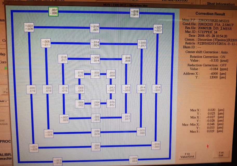 Used Nikon NSR-2205EX14C Stepper 8