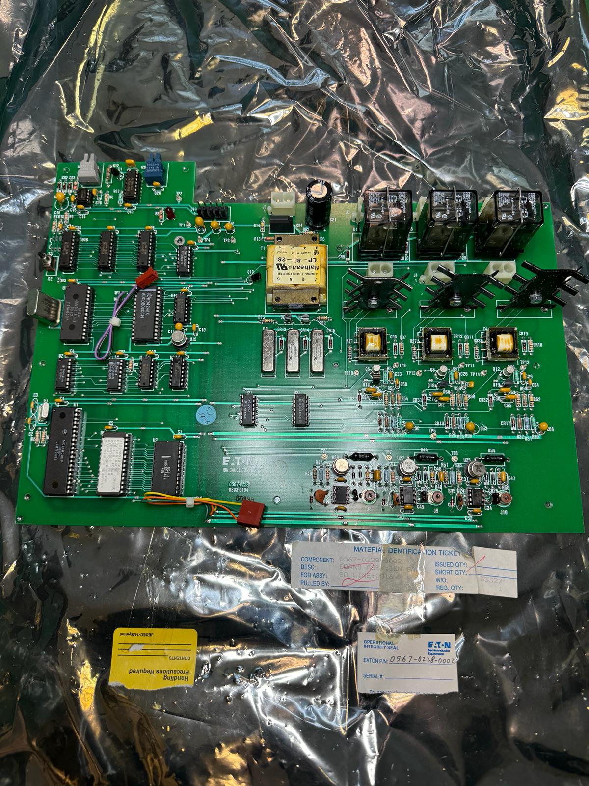 Used Eaton Nova 6200AV PCB Board ASSY