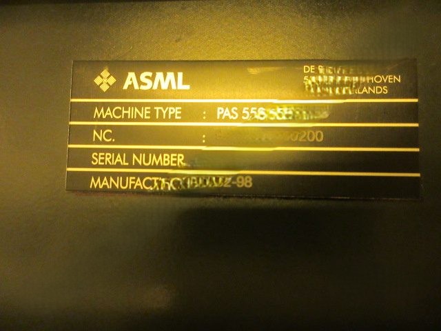 Used ASML PAS 5500/100D