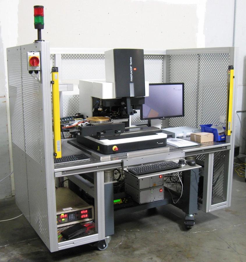 Used Finetech FINEPLACER femto Automated Flip Chip Die Bonder, 8" ThermoChuck