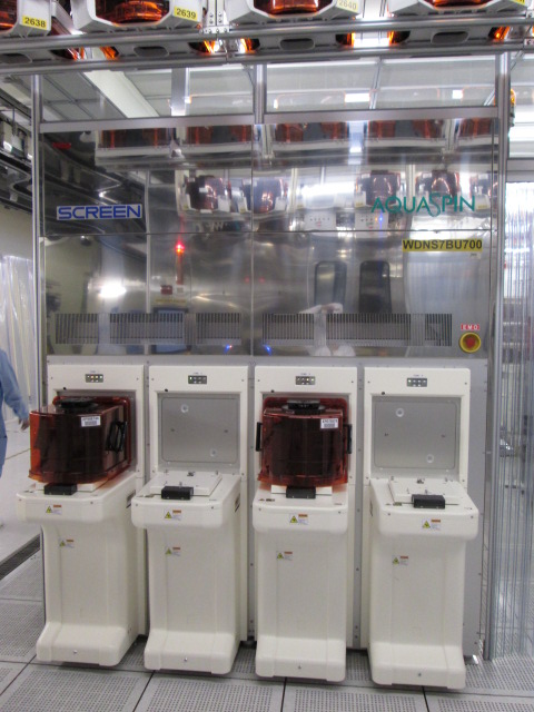 Used 2008 DNS Dainippon Screen SU3000 12 Inches 4 Chambers Wet Station