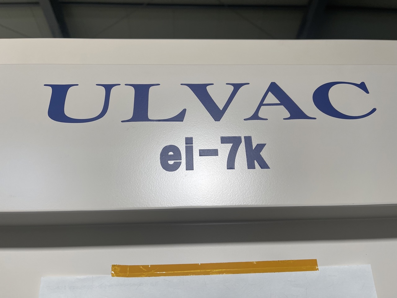 Used Ulvac Evaporator ei-7K
