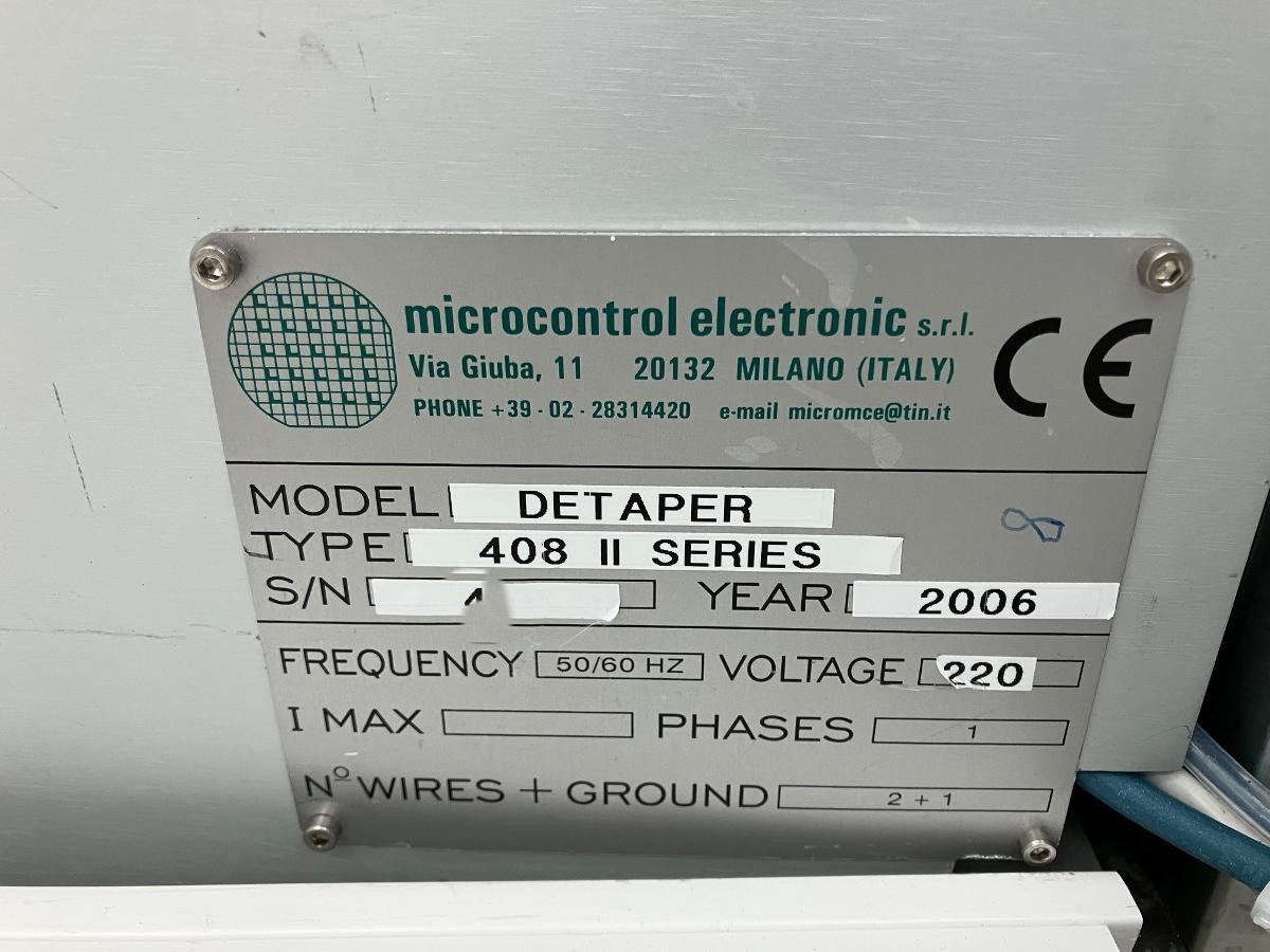 Used 2004 Microcontrol 408 II