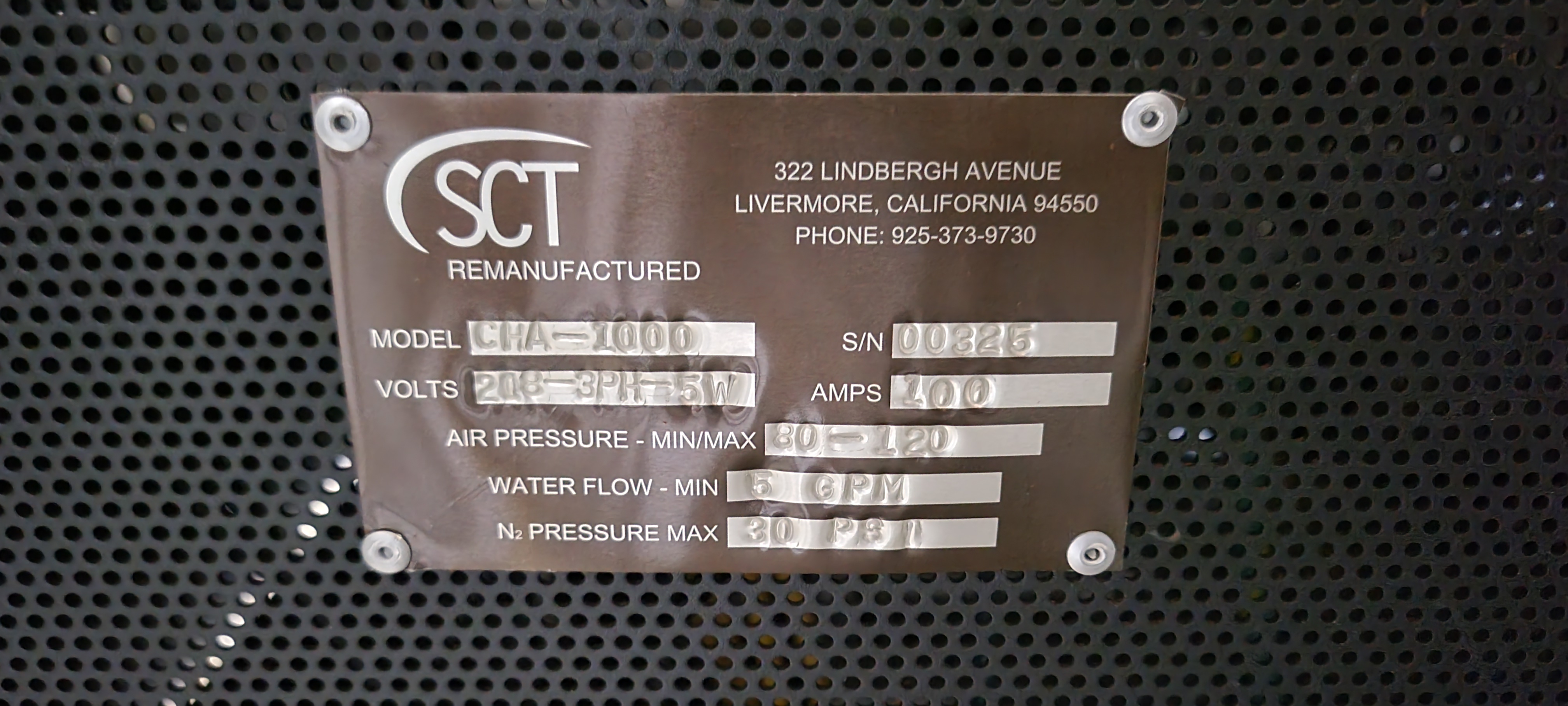 Used CHA Industries SEC-1000 RAP, ELECTRON BEAM EVAPORATOR