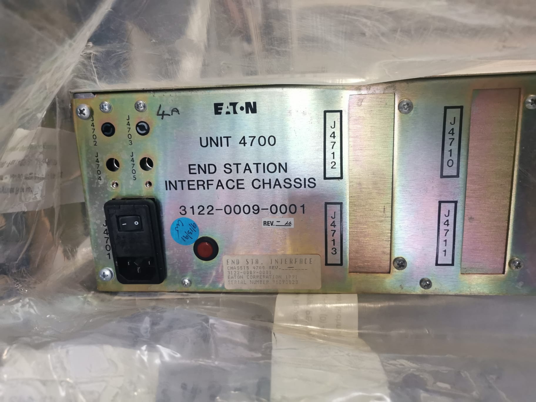 Used Eaton Nova 6200AV Unit 4700 End Station interface chassis 3122.0009.0001