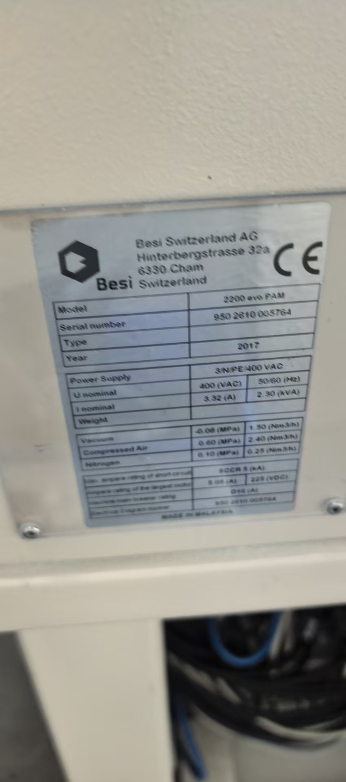 Used 2017 BESI Datacon 2200 evo PAM