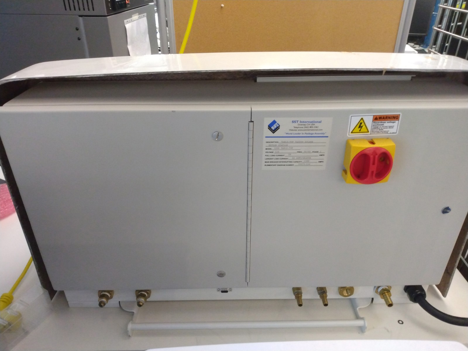 Used SST 1200 Table-Top Vacuum Solder