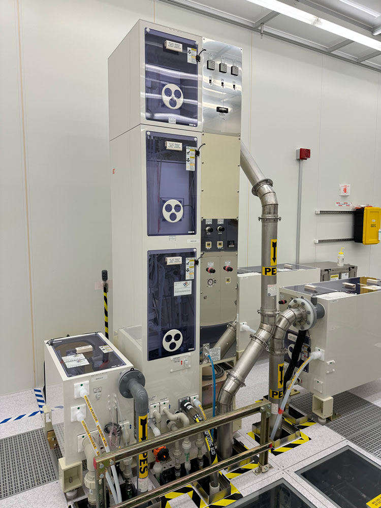 Used DNS Dainippon Screen WS-820L Wet Station