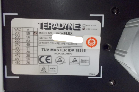 Used Teradyne MicroFlex