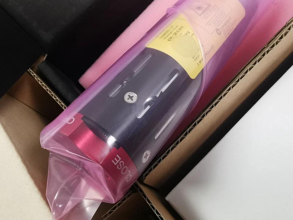 Used Coherent Radius 635 Continuous Wave (CW) Diode Laser 638nm 25mW + Power Supply