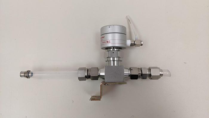 Used Fujikin Incorporated 316L Type N.C