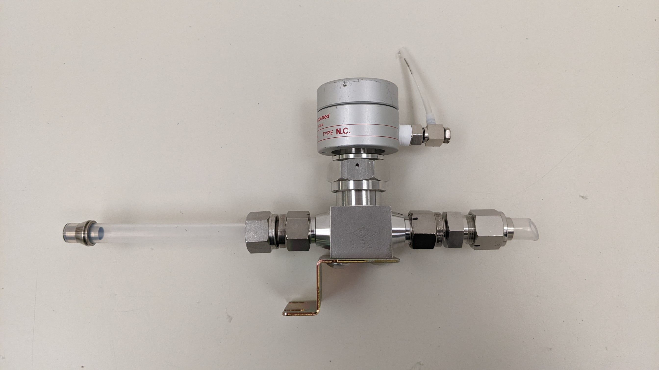 Used Fujikin Incorporated 316L Type N.C