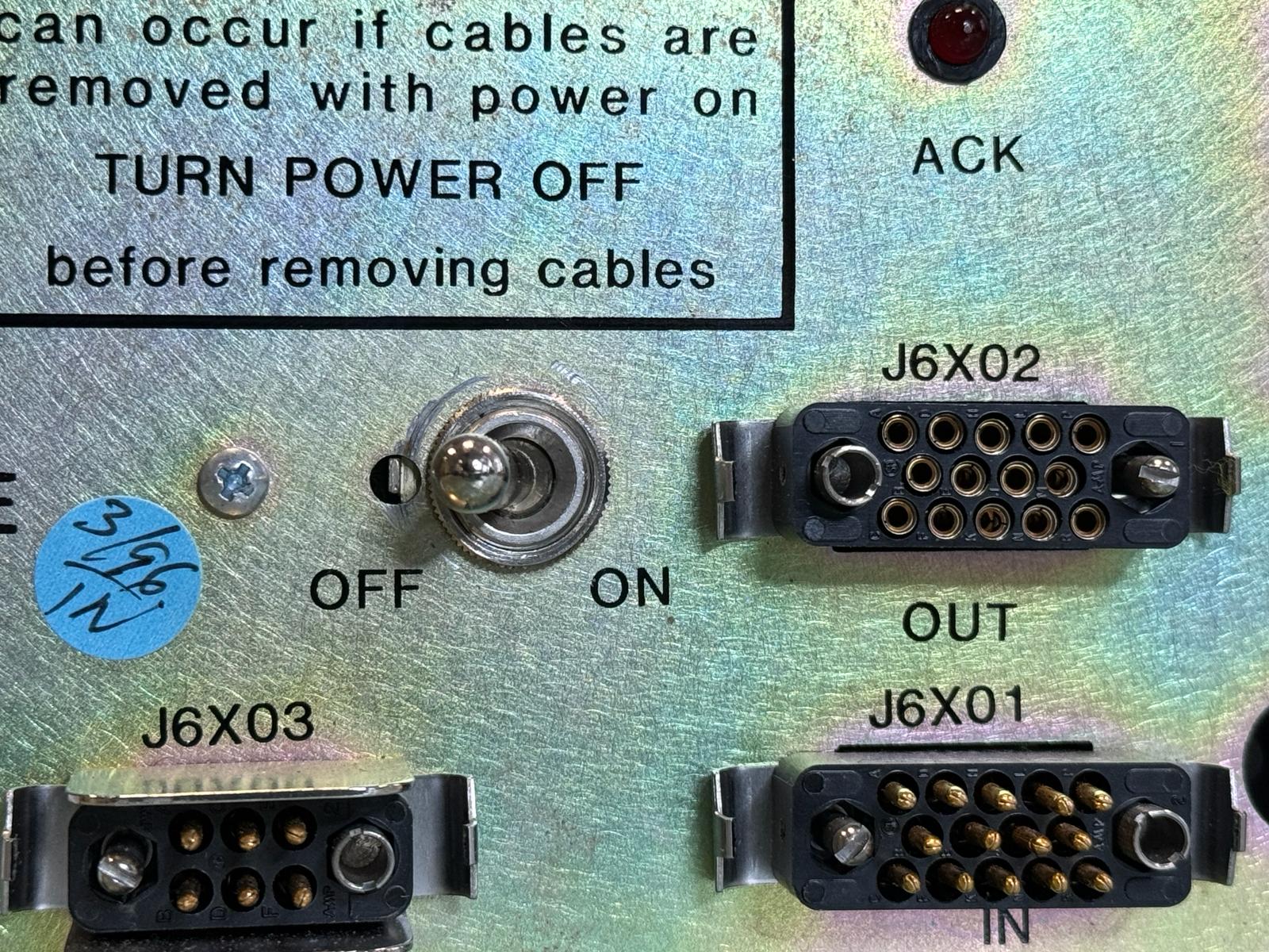 Used Eaton Nova 6200AV 6600 DUAL USTEP C DRIVE MOTOR DRIVE 0906-0108-0001