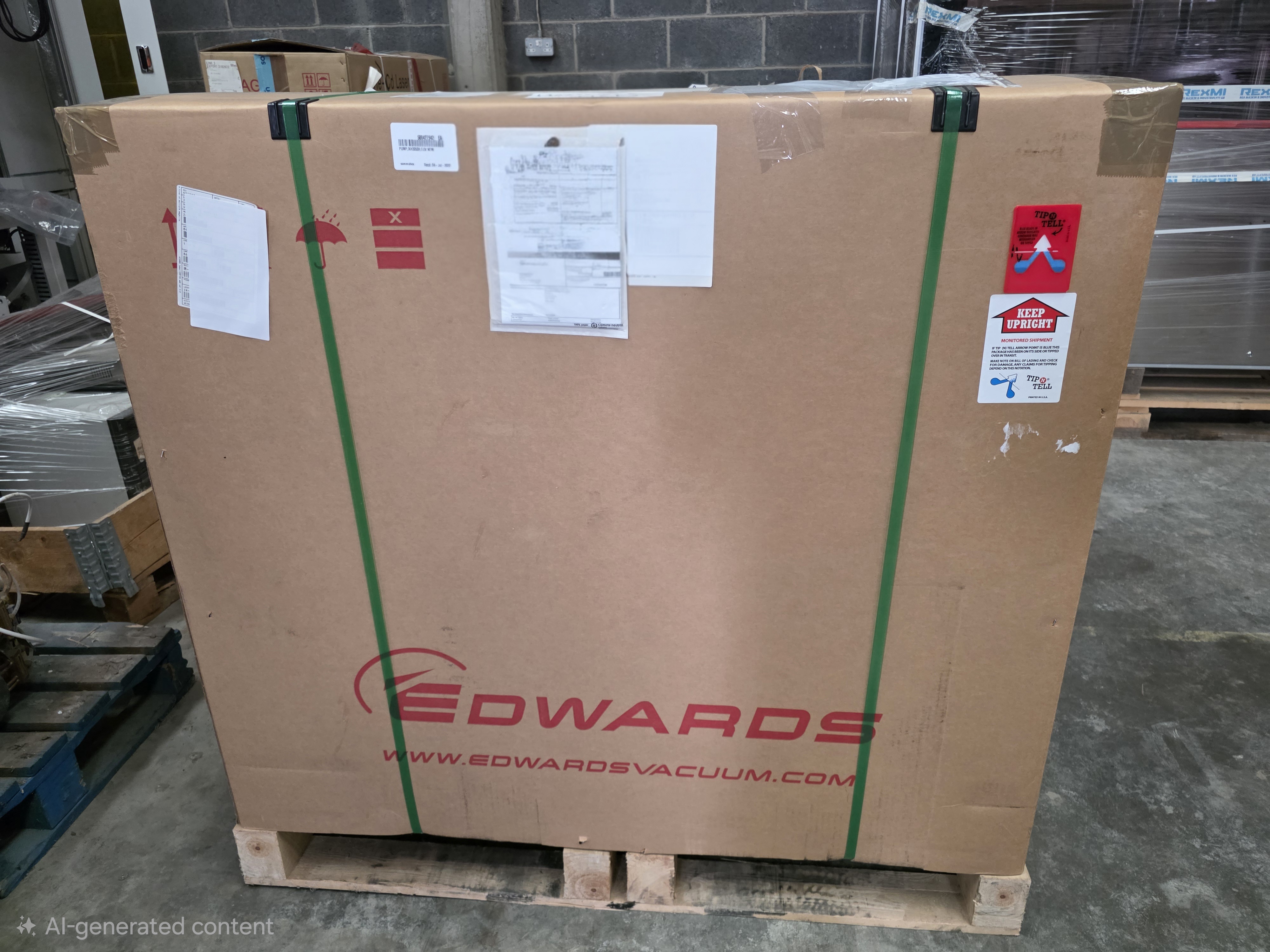 2022 Edwards EUV3050H / iXH3050H harsh vacuum pump