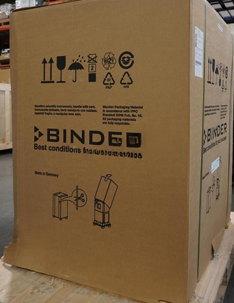 2022 Binder VDL115 vacuum drying oven for flammable solvents