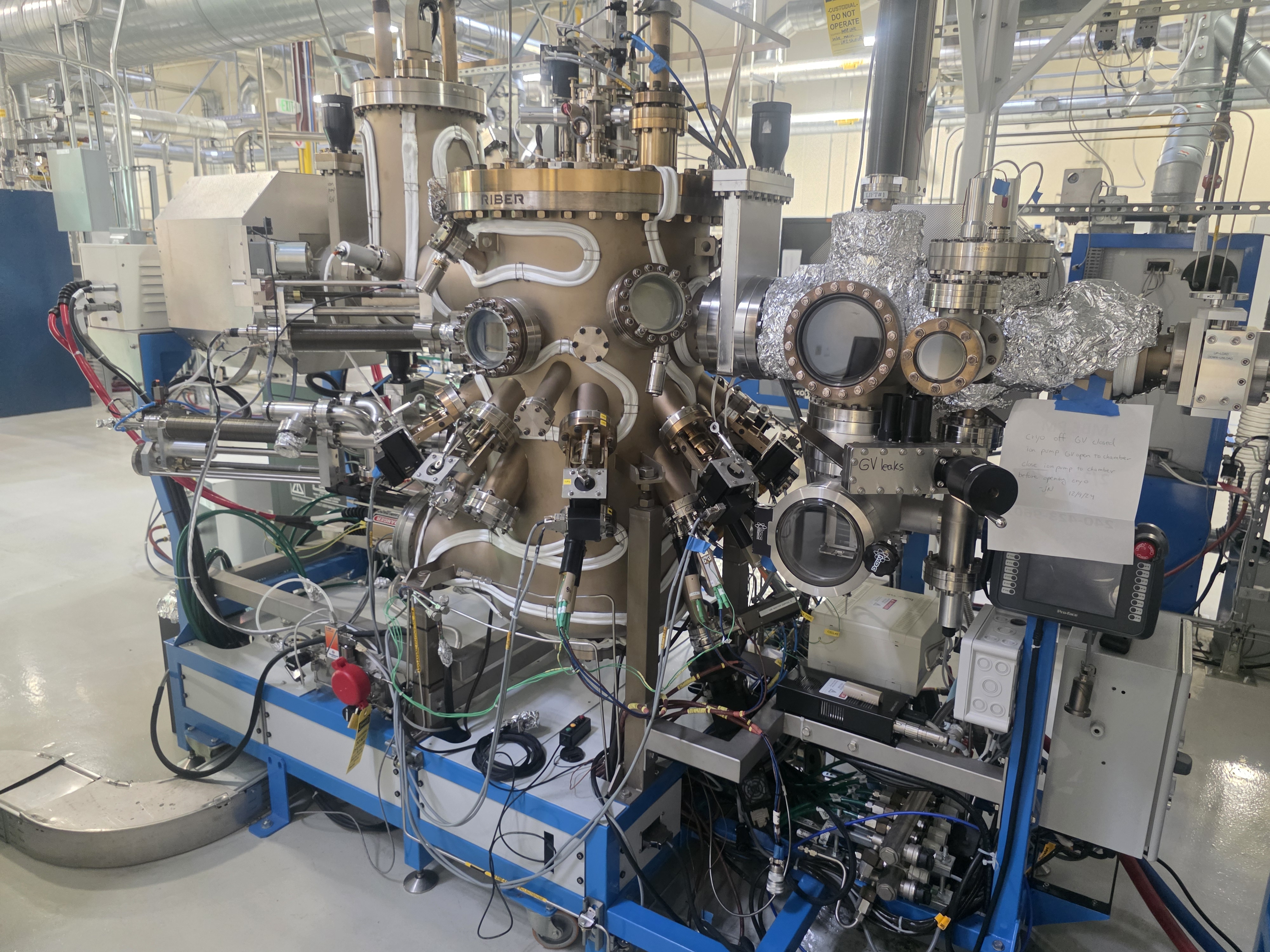Used Riber MBE Epitaxy System