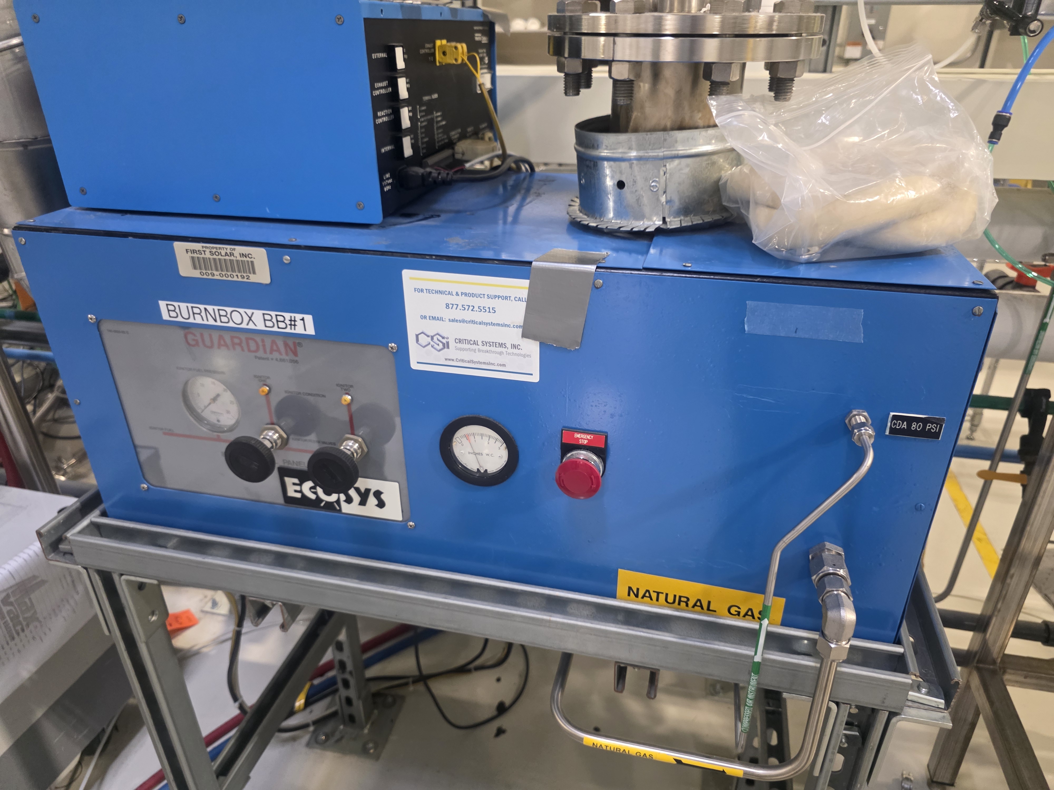 Used Temescal Based Custom Evaporator System