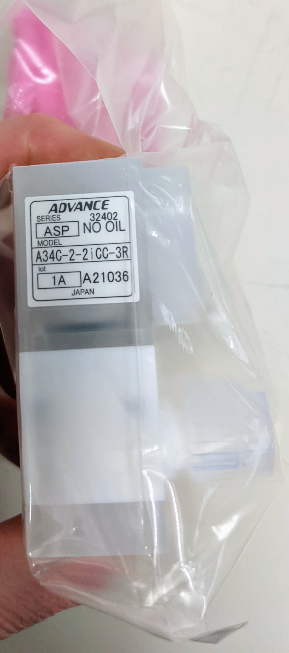 Used ADVANCE - (Tokyo Electron) VALVE,AIR OPR..A34C-2-2iCC-3R