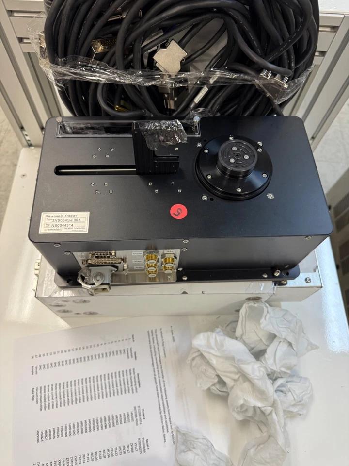 Used Kawasaki Robot 3NTS20A-R023 Robot with Controller 3NS004-F002, Cables, P/Supply