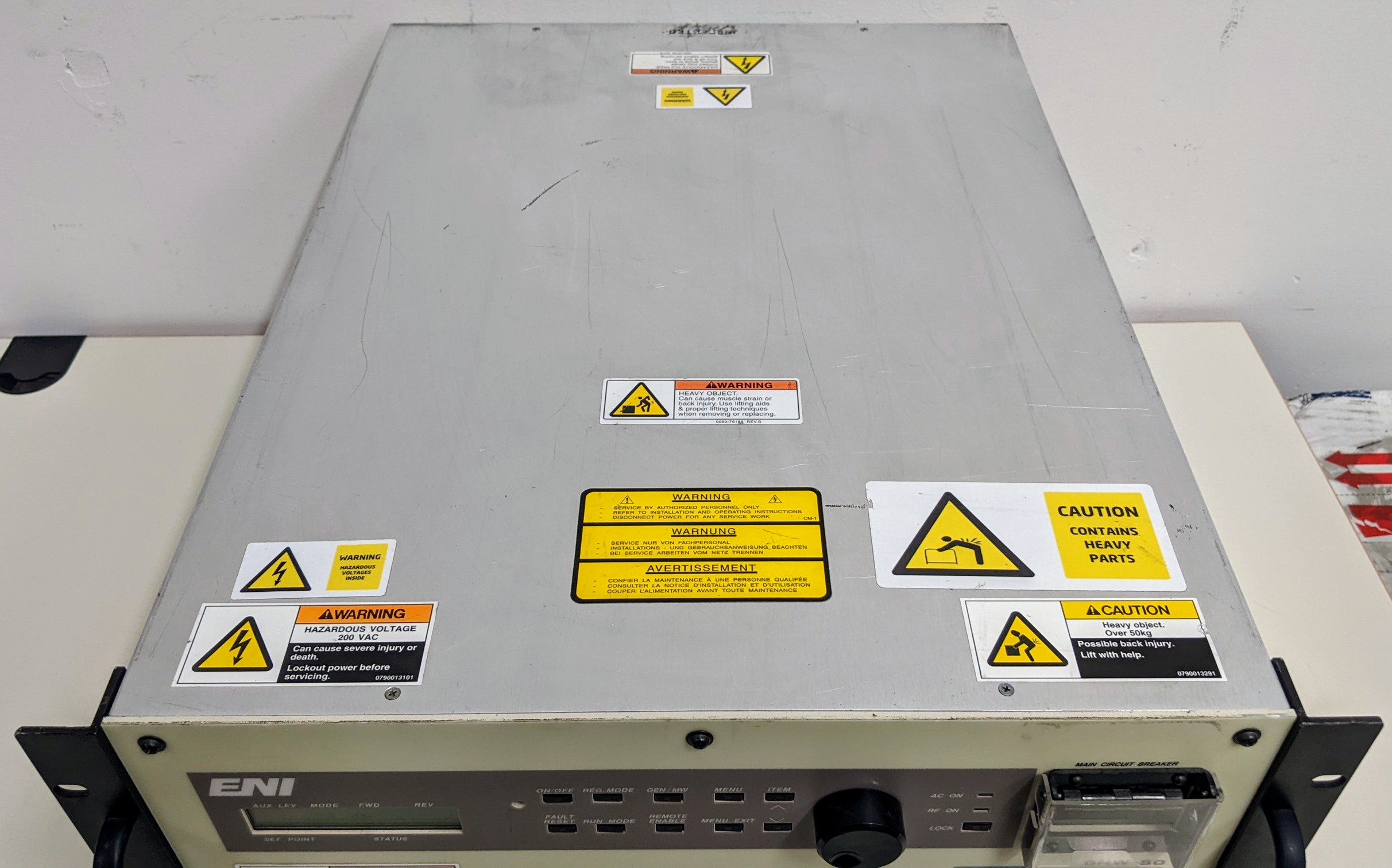 Used ENI ENI GHW-50 RF Generator