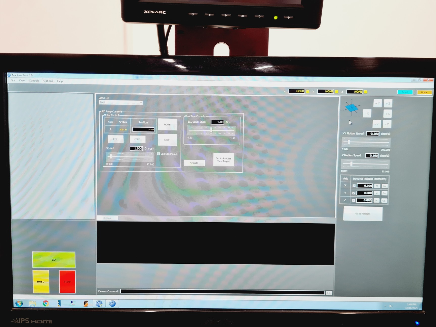 Used 2014 NScrypt 3Dn-300 FiT Direct Digital Manufacturing System w/ PC & Accessories Lab