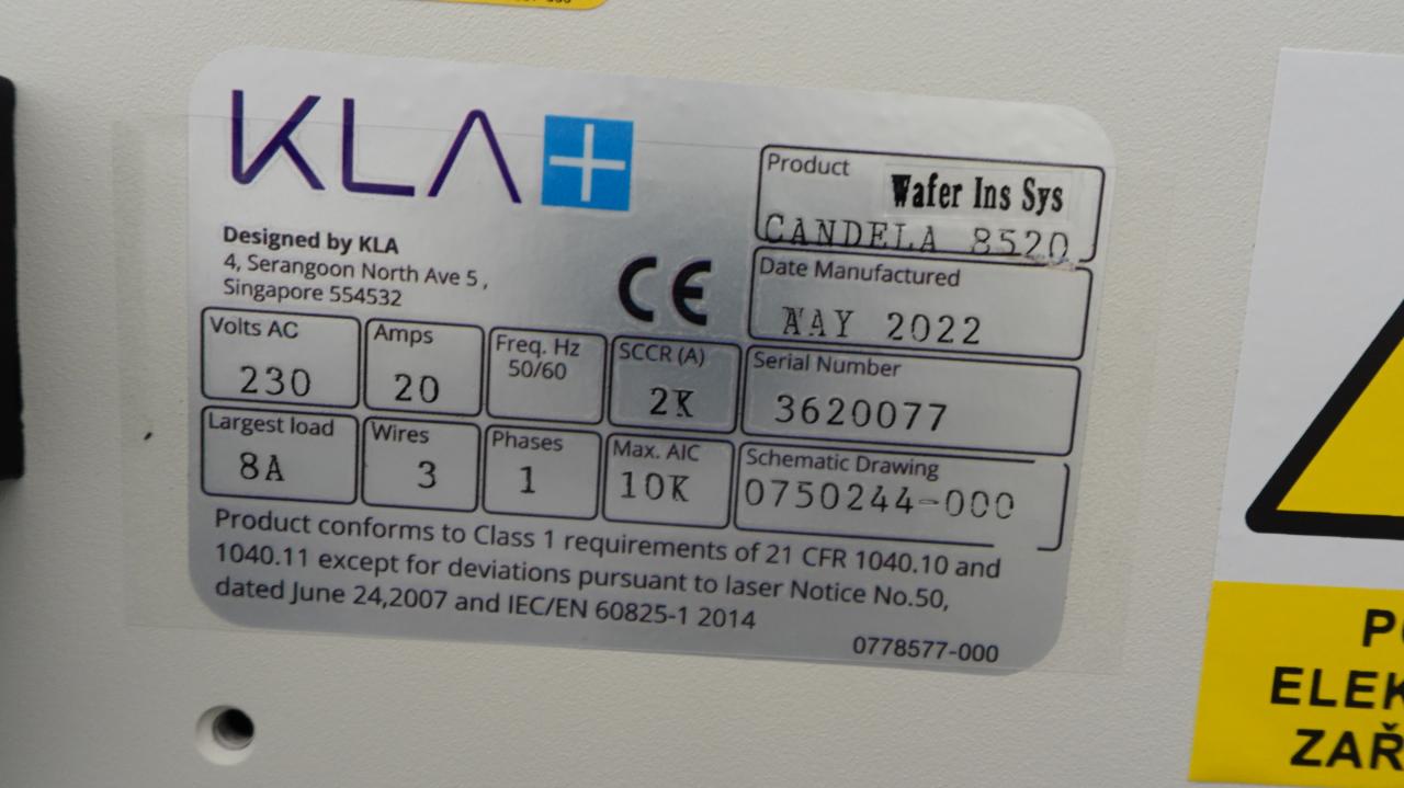 Used 2022 KLA Candala 8520