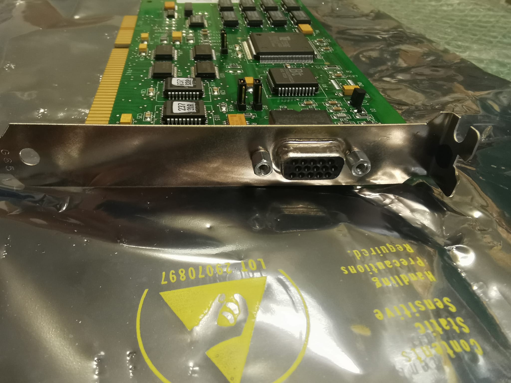 Used Eaton Nova 6200AV VGA /EGA CONTROLLER PCB 1027-0059-0002