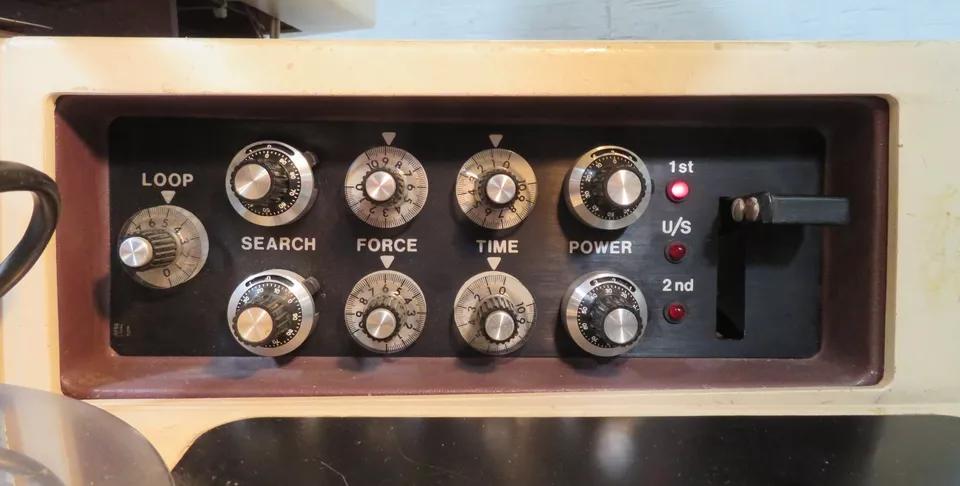 Refurbished K&S 4124 Manual Gold Ball Wire Bonder w/ Heated Workholder (refurbished)