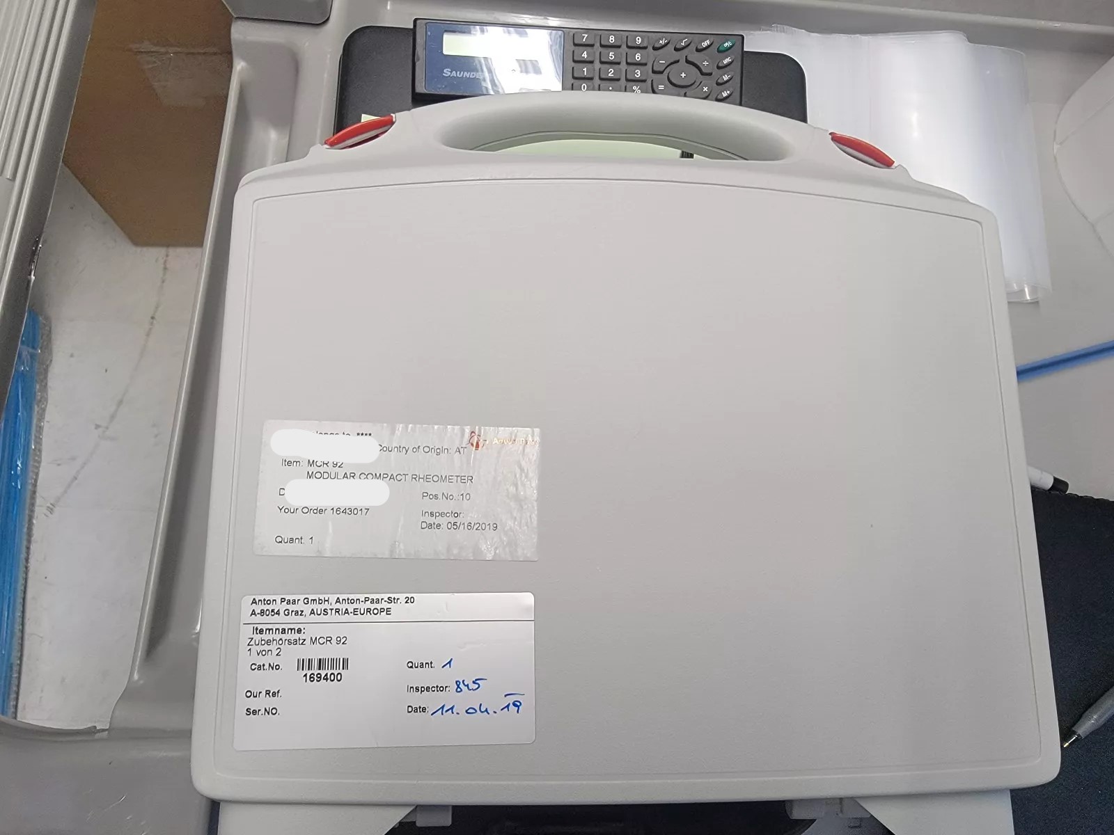 Used ANTON PAAR MCR92 Rheometer