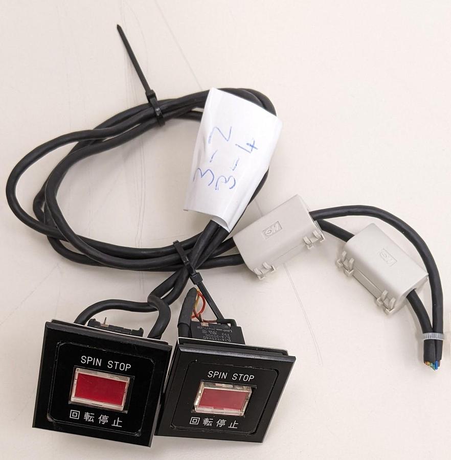 Used TEL Act 8 Part Dev 3-2/4 Spin Stop Switches