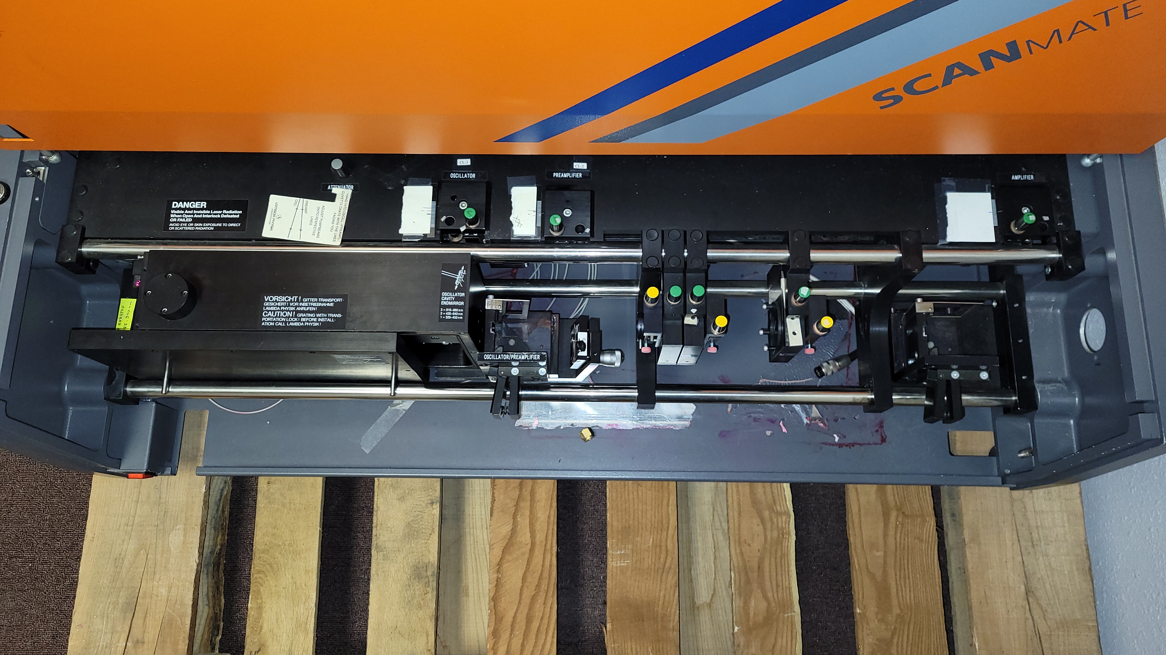 Used 1993 Lambda Physik Scanmate 2 Tunable Dye Laser System