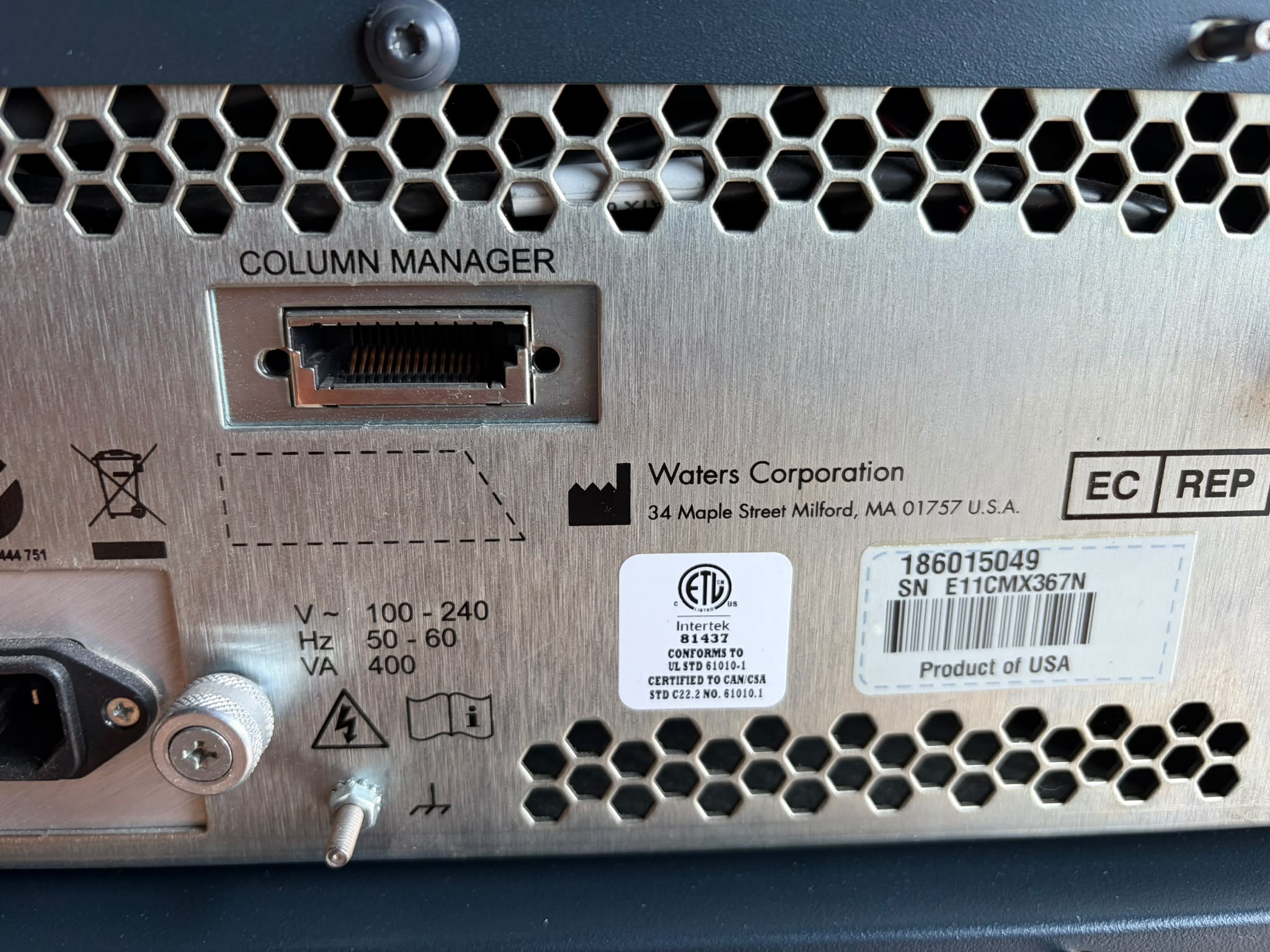 Used Waters Acquity UPLC System