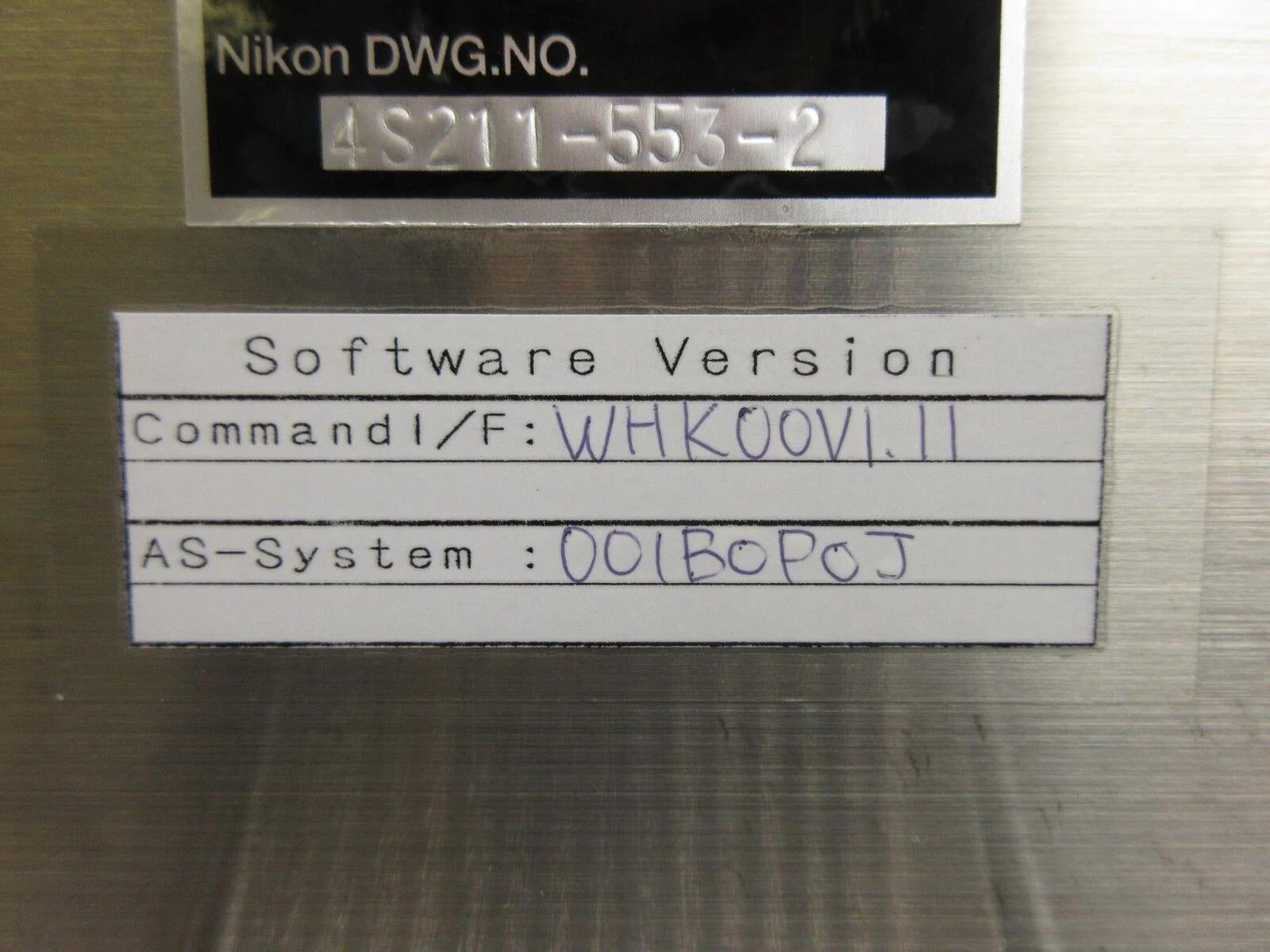 Used Kawasaki Kawasaki C60C-A001 Robot Controller Nikon 4S082-666-2 WHK00V1.11 NSR