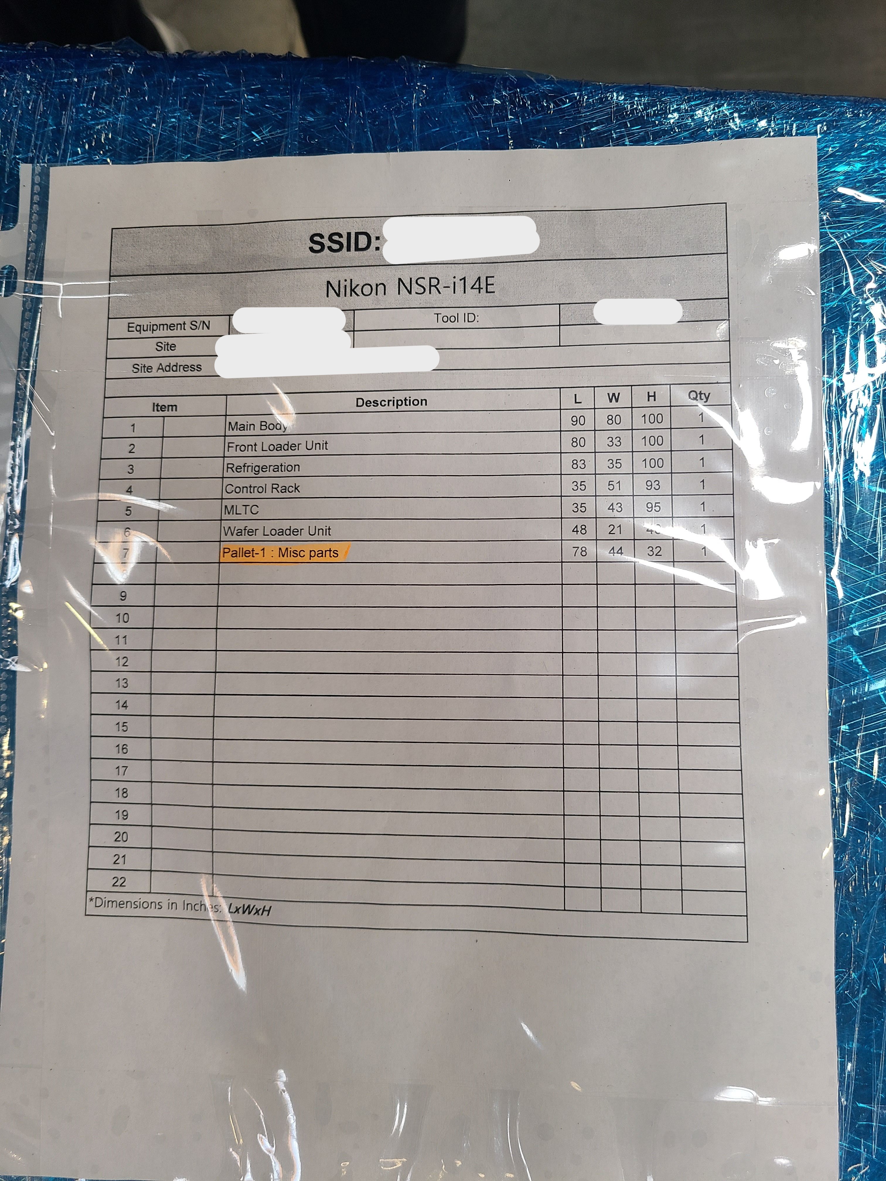 Used 1997 NIKON NSR-i14E