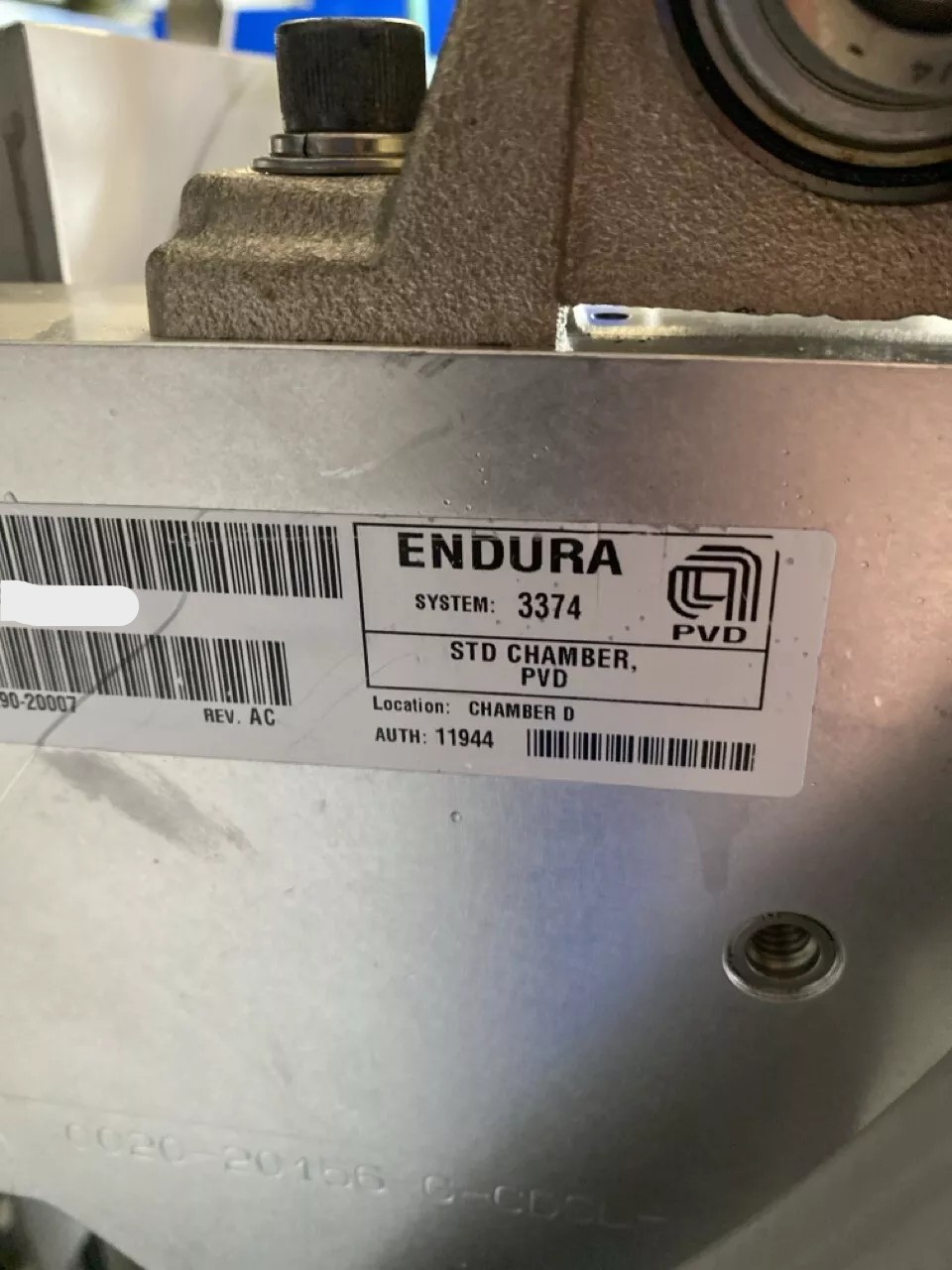 Used Applied Materials Endura STD Chamber