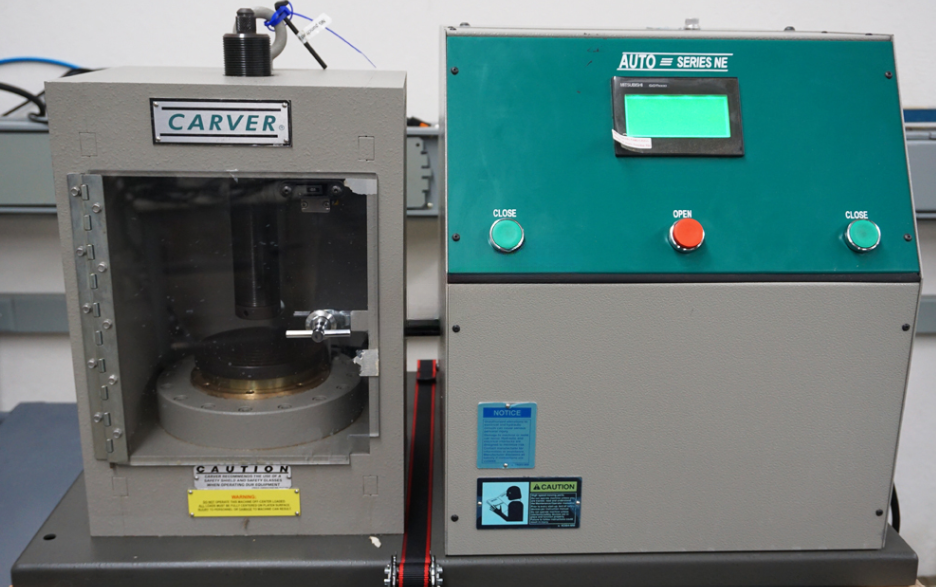 Used 2016 Carver 4387NE 40 ton Pellet press