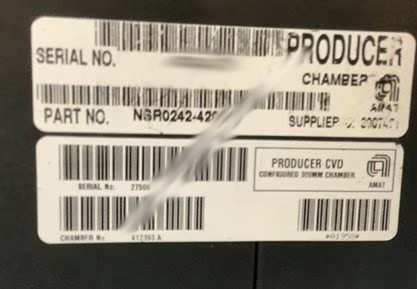 Used 2006 AMAT Producer SE SACVD