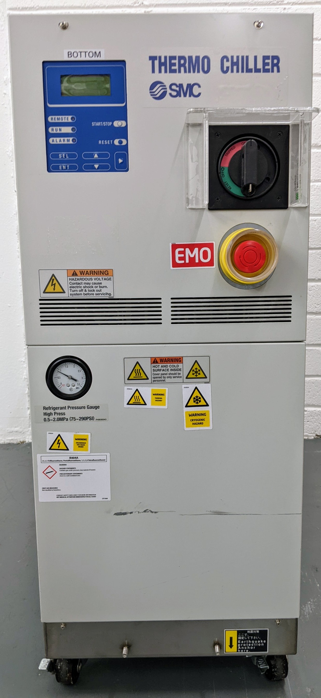 Used SMC Corporation Chiller