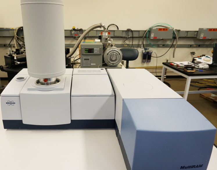 Used Bruker Optik MultiRam FT-RAMAN Research Spectrometer with 1064nm Nd:YAG laser source