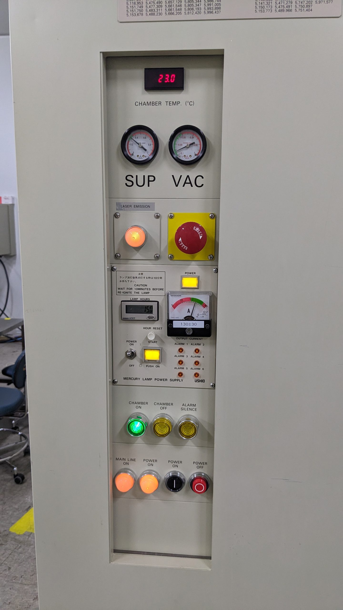 Refurbished 2003 Nikon NSR SF 100 Stepper