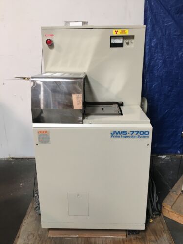 Used JEOL Jeol JWS-7700 Wafer Inspection System, WS-75BU, WS-70LCKT/15M,