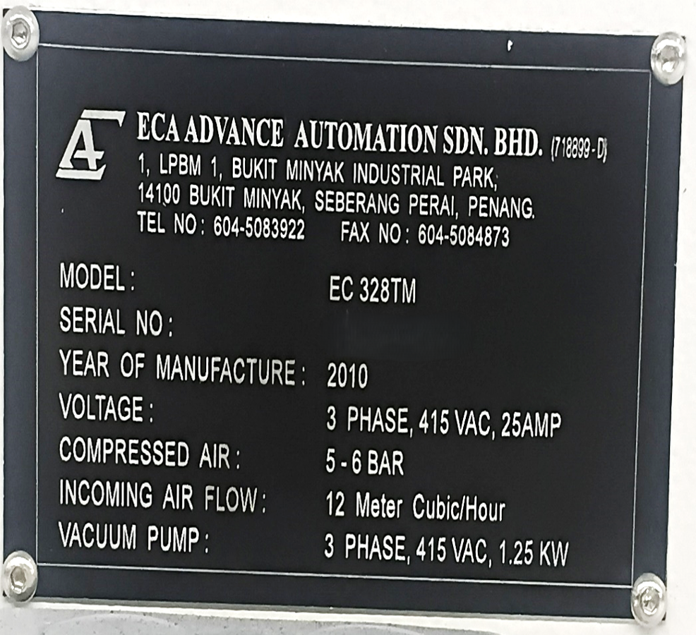 Used 2013 ECA Advance Automati EC328TM